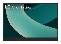 LG 17MT70 Monitor portatile Nero, Acciaio inox 43,2 cm [17"] LED 2560 x 1600 Pixel 