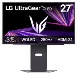 LG 27GX700A-B Monitor PC 68,6 cm [27"] 2560 x 1440 Pixel Quad HD OLED Nero 