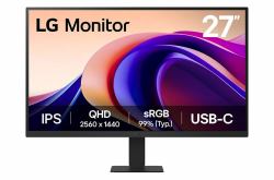 LG 27'' QHD Monitor Monitor PC 68,6 cm [27"] 2560 x 1440 Pixel Quad HD Nero 
