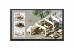 LG 65TR3DQ-B lavagna interattiva 165,1 cm [65"] 3840 x 2160 Pixel Touch screen Nero 