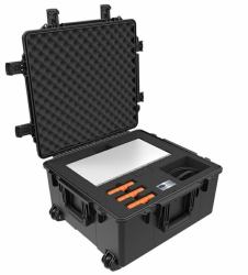 LaCie STFJ400 Armadietto portaoggetti Quadrato Nero cesto/contenitore 