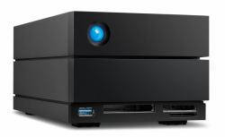 LaCie 2BIG DOCK array di dischi 40 TB Desktop Nero 
