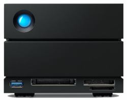 LaCie 2big Dock v2 array di dischi 60 TB Desktop Nero 