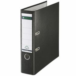 Leitz 180° Plastic Lever Arch File raccoglitore ad anelli A4 Nero 