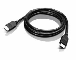 Lenovo 2.0m HDMI cavo HDMI 2 m HDMI tipo A [Standard] Nero 