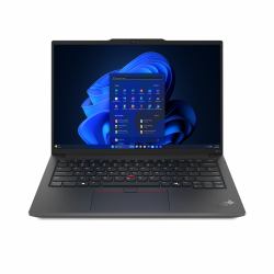 Lenovo ThinkPad E14 Gen 6 [Intel] Intel Core Ultra 7 155H Computer portatile 35,6 cm [14"] WUXGA 16 GB DDR5-SDRAM 512 GB SSD Wi-Fi 6E [802.11ax] Windows 11 Pro Nero Inglese  - Versione UK