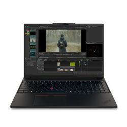 Lenovo ThinkPad P16s Gen 5 [Intel] Copilot + PC Copilot+ PC Intel Core Ultra 9 386H Workstation mobile 40,6 cm [16"] 2.8K 64 GB LPDDR5x-SDRAM 1 TB SSD NVIDIA RTX PRO 2000 Blackwell Wi-Fi 7 [802.11be] Windows 11 Pro Nero Tedesco  - Versione Tedesca