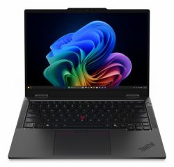 Lenovo ThinkPad T14s 2-in-1 Gen 2 Copilot+ PC Intel Core Ultra 7 355 Ibrido [2 in 1] 35,6 cm [14"] Touch screen WUXGA 32 GB LPDDR5x-SDRAM 512 GB SSD Wi-Fi 7 [802.11be] Windows 11 Pro Tedesco Nero  - Versione Tedesca