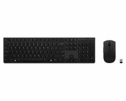 Lenovo 4X31K03967 tastiera Mouse incluso Ufficio RF senza fili + Bluetooth QWERTY Inglese UK Grigio 