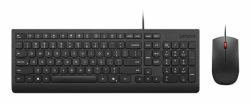 Lenovo 4X31R64409 tastiera Mouse incluso Universale USB Danese Nero  - versione straniera