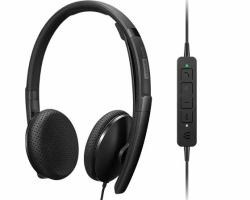 Lenovo 4XD1M39028 cuffia e auricolare Cablato A Padiglione USB tipo-C Nero 