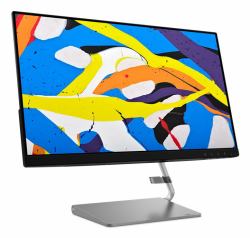 Lenovo Q24I-1L Monitor PC 60,5 cm [23.8"] 1920 x 1080 Pixel Full HD LED Nero, Argento 