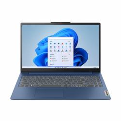 Lenovo IdeaPad Slim 3 15AMN8 AMD Ryzen™ 5 7520U Computer portatile 39,6 cm [15.6"] Full HD 16 GB LPDDR5-SDRAM 512 GB SSD Wi-Fi 6 [802.11ax] Windows 11 Home Blu Belga 