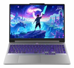 Lenovo LOQ 15IRH11E Intel Core 5 205H Computer portatile 38,9 cm [15.3"] WUXGA 16 GB DDR5-SDRAM 512 GB SSD NVIDIA GeForce RTX 3050 Wi-Fi 6 [802.11ax] Windows 11 Home Grigio Inglese  - Versione UK