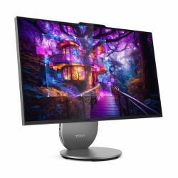 Lenovo Yoga AIO 27IAH10 Intel Core Ultra 9 285H 68,6 cm [27"] 2560 x 1440 Pixel PC All-in-one 32 GB LPDDR5x-SDRAM 1 TB SSD NVIDIA GeForce RTX 4050 Windows 11 Pro Wi-Fi 7 [802.11be] Grigio  - versione straniera