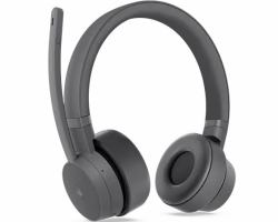 Lenovo Go Wireless ANC Auricolare Con cavo e senza cavo A Padiglione Ufficio USB tipo-C Bluetooth Grigio 