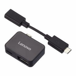 Lenovo ZG38C02819 replicatore di porte e docking station per laptop USB 2.0 Micro-A Nero 
