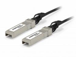 LevelOne DAC-0105 cavo InfiniBand e in fibra ottica 5 m SFP+ Nero, Acciaio inox 