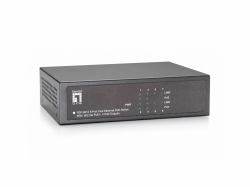 LevelOne FEP-0812 switch di rete Fast Ethernet [10/100] Supporto Power over Ethernet [PoE] Nero 