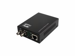 LevelOne GVT-2003 convertitore multimediale di rete 1000 Mbit/s 1310 nm Modalità singola Nero 