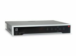 LevelOne NVR-1332 Videoregistratore di rete [NVR] Nero, Argento 
