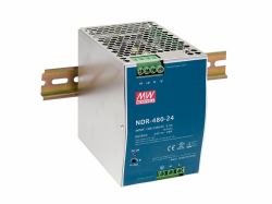 LevelOne POW-4861 alimentatore per computer 480 W Blu, Argento 