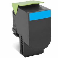 Lexmark 802HC cartuccia toner 1 pz Originale Ciano 