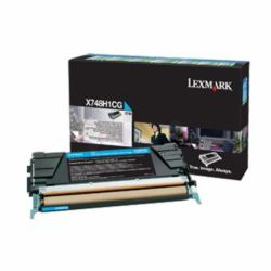 Lexmark X748H3CG cartuccia toner 1 pz Originale Ciano 