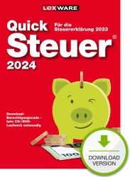 Lexware QuickSteuer 2024 Dichiarazione dei redditi 1 licenza/e 1 anno/i 