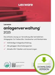 Lexware anlagenverwaltung 2025 Download Jahresversion [365-Tage] Contabilità 1 anno/i 