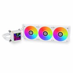 Lian Li GA II LCD Processore Kit di raffreddamento a liquido 36 cm Bianco 1 pz 