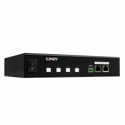 Lindy 32622 unità di distribuzione dell'energia [PDU] 4 presa[e] AC 1U Nero 