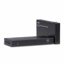 Lindy 38217 moltiplicatore AV Trasmettitore e ricevitore AV Nero 