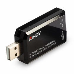 Lindy 38331 moltiplicatore AV Trasmettitore e ricetrasmettitore AV Nero 