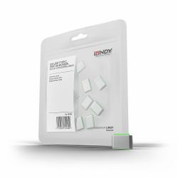 Lindy 40438 clip sicura USB tipo-C Verde 10 pz 