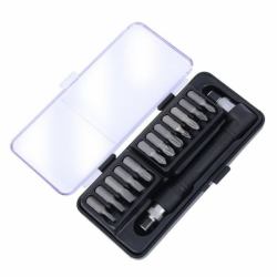 Lindy 43030 punta per cacciavite 12 pz 