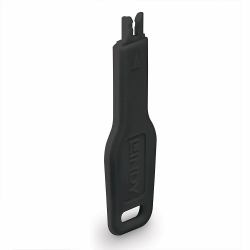 Lindy 47890 clip sicura Chiave bloccaporta RJ-45 Nero Acrilonitrile butadiene stirene [ABS] 