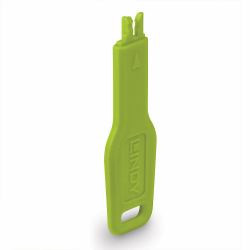 Lindy 47893 clip sicura Chiave bloccaporta RJ-45 Verde Acrilonitrile butadiene stirene [ABS] 