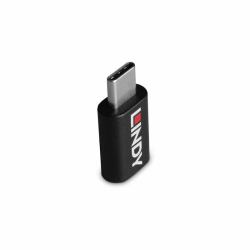 Lindy 71265 adattatore per inversione del genere dei cavi USB Type C Nero 