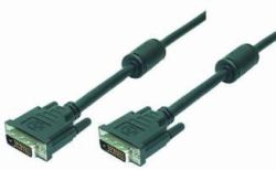 LogiLink 5m DVI-D cavo DVI Nero 