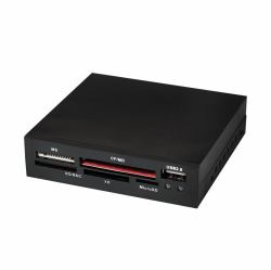 LogiLink CR0012 lettore di schede USB 2.0 Interno Nero 