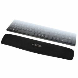 LogiLink ID0044 poggiapolso Nylon, Poliuretano, Silicone Nero 