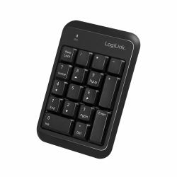 LogiLink ID0201 tastierino numerico Computer portatile Bluetooth Nero 