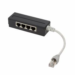 LogiLink MP0032 divisore di rete Nero 
