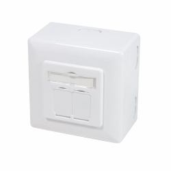 LogiLink NP0039A presa energia RJ-45 Bianco 