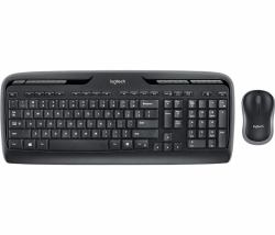Logitech Wireless Combo MK330 tastiera Mouse incluso Casa USB QWERTY Inglese UK Nero  - Versione UK