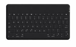 Logitech 920-006710 tastiera per dispositivo mobile QWERTY Inglese UK Bluetooth Nero, Bianco  - Versione UK