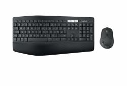 Logitech 920-008224 tastiera Mouse incluso Universale RF senza fili + Bluetooth QWERTY Inglese UK Nero  - Versione UK