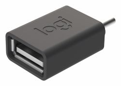 Logitech 956-000005 adattatore per inversione del genere dei cavi USB C USB A Grafite 