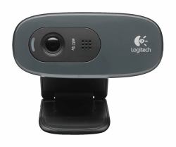 Logitech HD C270 webcam 3 MP 1280 x 720 Pixel USB 2.0 Nero, Grigio 